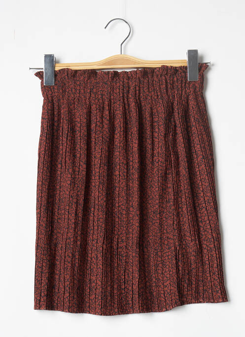 Fustă scurtă portocaliu SELECTED femeie