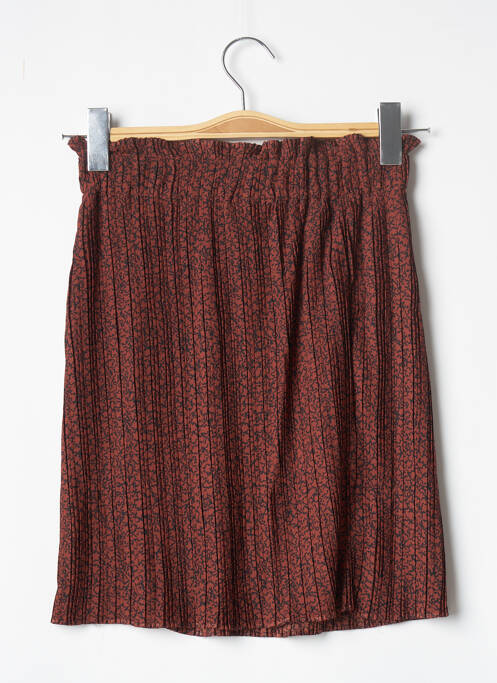 Fustă scurtă portocaliu SELECTED femeie