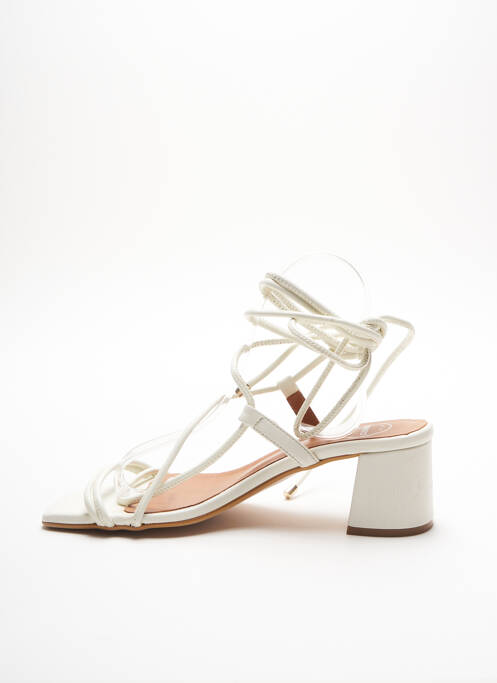 Sandale/Pantofi decupați alb SARENZA femeie