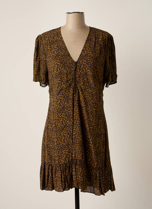 Rochie scurtă bej THE KOOPLES femeie