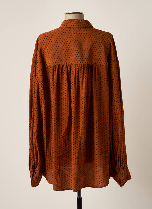 Tunică mâneci lungi maro IMPERIAL femeie