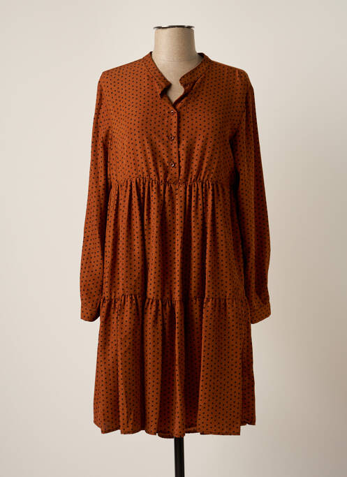 Rochie scurtă maro IMPERIAL femeie