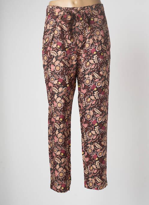 Pantalon drept maro SCOTCH & SODA femeie