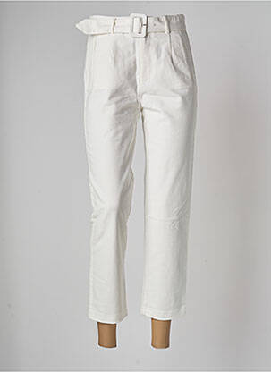 Pantalon drept alb DAY OFF femeie