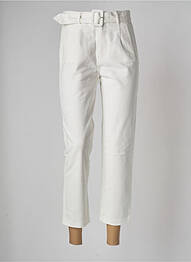 Pantalon drept alb DAY OFF femeie
