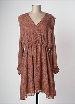 Rochie scurtă roz GRACE & MILA femeie