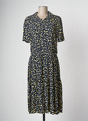 Rochie scurtă albastru MOSS COPENHAGEN femeie