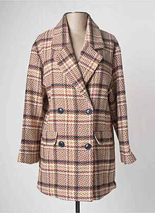 Palton lung maro SACK'S femeie