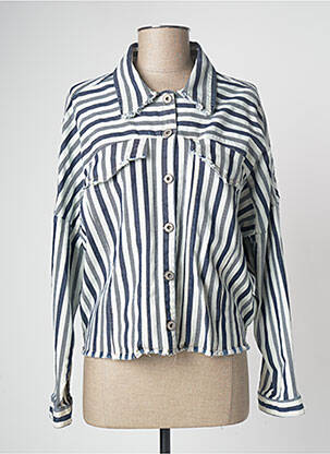 Jachete casual albastru PLEASE femeie