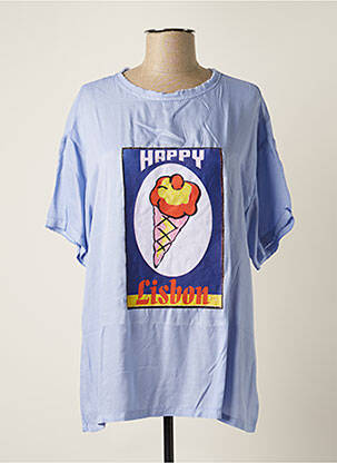 Tricou albastru SACK'S femeie