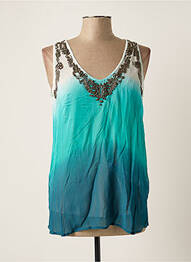 Top verde TWINSET femme