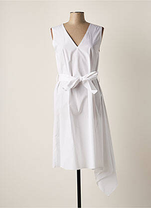 Rochie midi alb MAX & CO femeie
