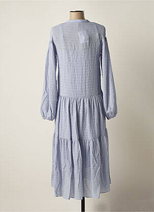 Rochie midi albastru SAMSOE & SAMSOE femeie