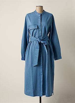 Rochie midi albastru SELECTED femeie