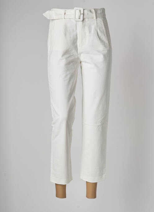 Pantalon drept alb DAY OFF femeie