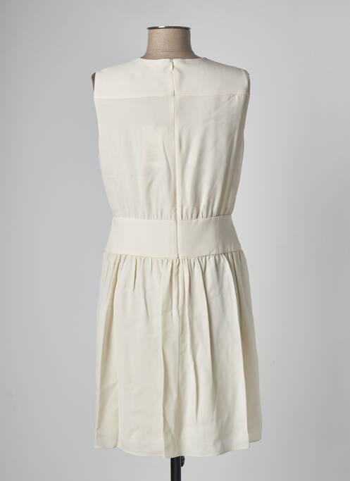 Rochie scurtă bej THEORY femeie