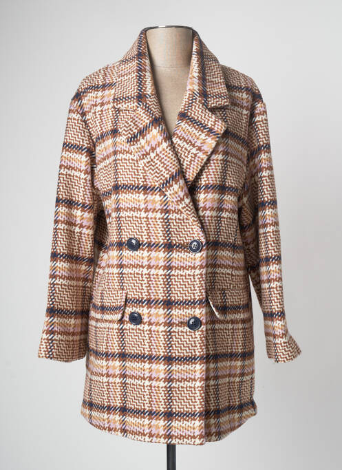 Palton lung maro SACK'S femeie