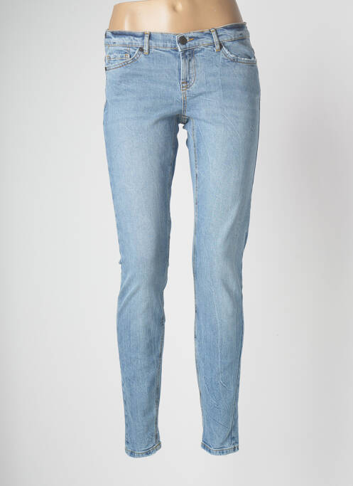 Blugi skinny albastru NOISY MAY femeie