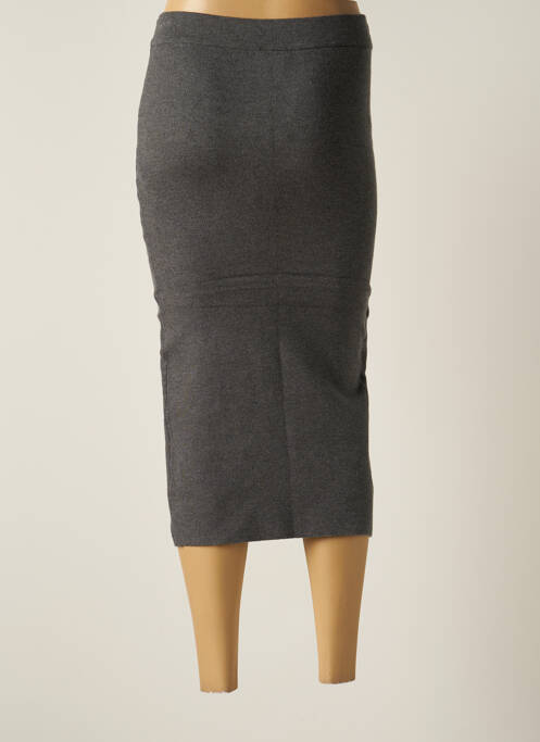 Fustă midi gri VILA femeie