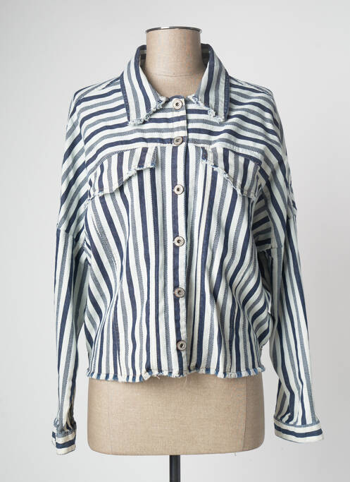 Jachete casual albastru PLEASE femeie