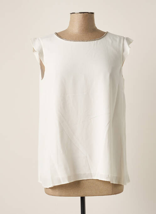 Top alb PENNYBLACK femeie