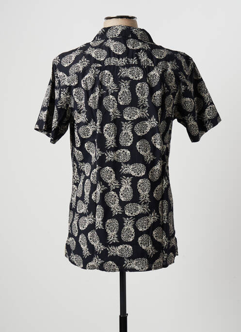 Cămașă cu mâneci scurte negru SELECTED bărbat