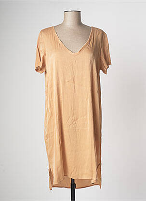 Rochie scurtă bej SACK'S femeie