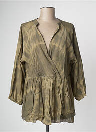 Top verde RABENS SALONER femme