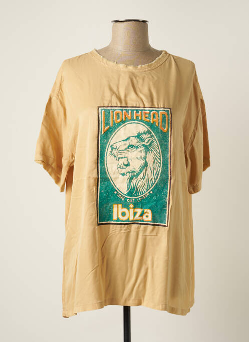 Tricou bej SACK'S femme