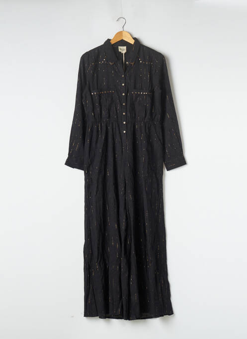 Salopetă-pantalon negru WILD femeie