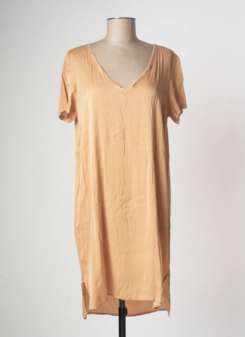 Rochie scurtă bej SACK'S femeie