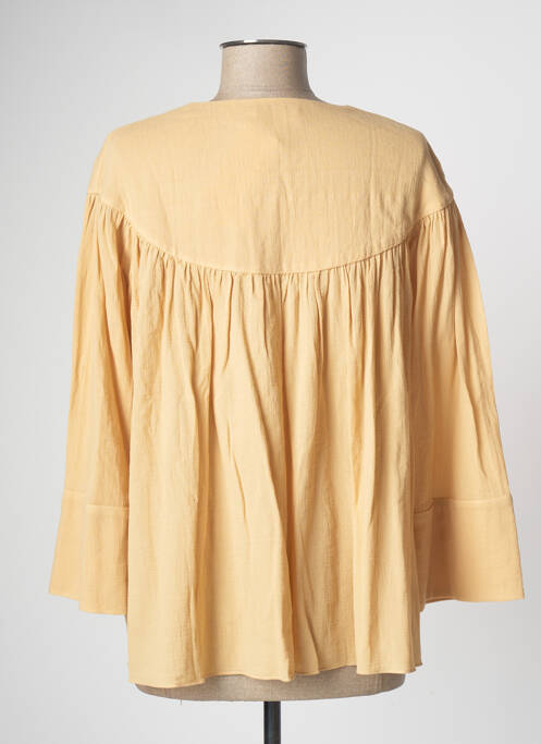 Top galben SAMSOE & SAMSOE femeie