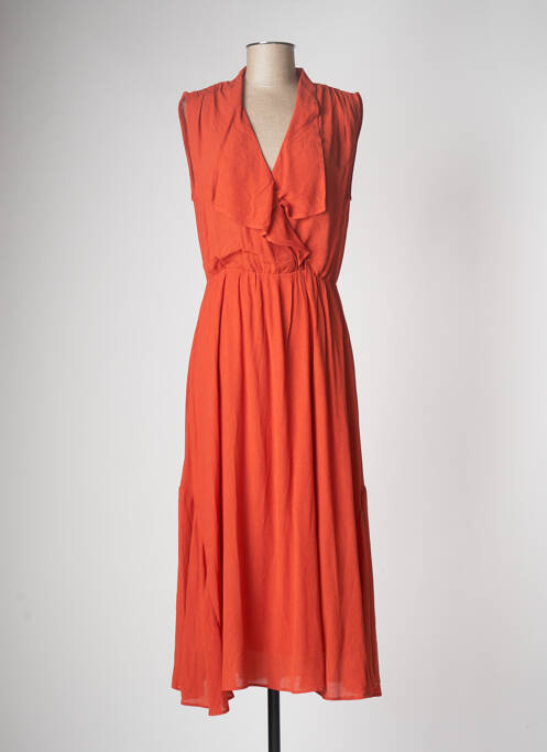 Rochie midi portocaliu SESSUN femeie