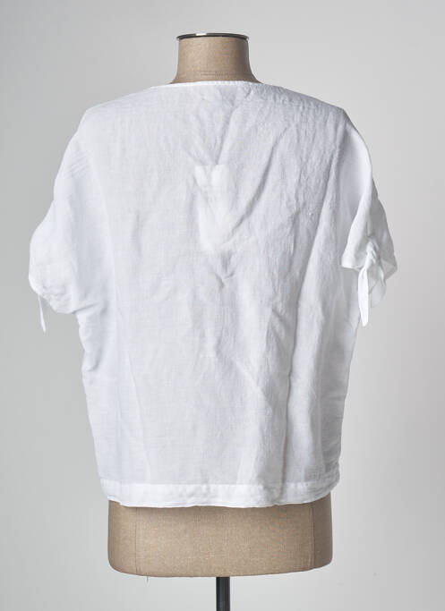 Top alb POMANDERE femeie