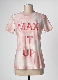 Tricou roz MAX & CO femme
