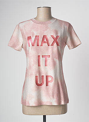 Tricou roz MAX & CO femeie