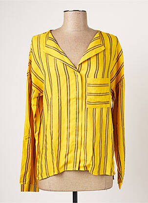 Cămașă galben VILA femeie