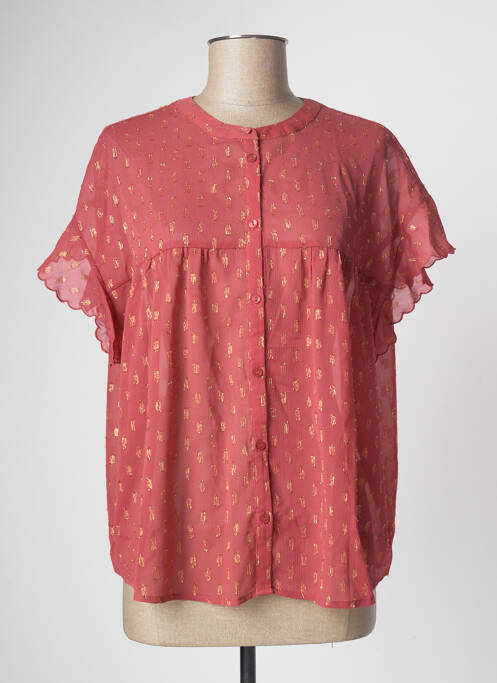 Cămașă roz GRACE & MILA femeie