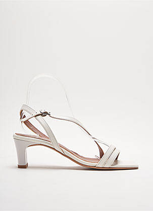 Sandale/Pantofi decupați alb SARENZA femeie