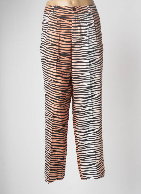 Pantalon drept portocaliu OBEY femeie