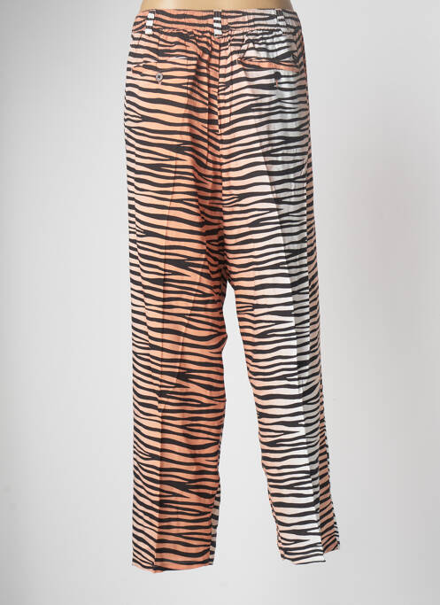 Pantalon drept portocaliu OBEY femeie