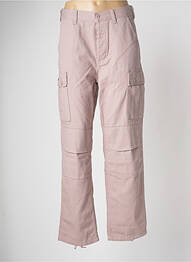 Pantalon larg roz OBEY femme