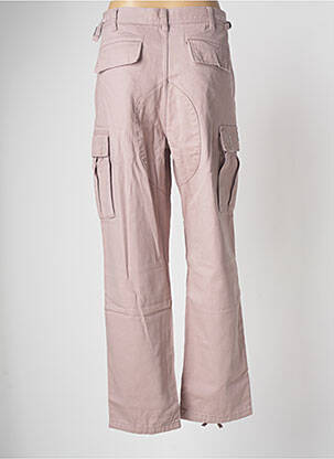 Pantalon larg roz OBEY femeie