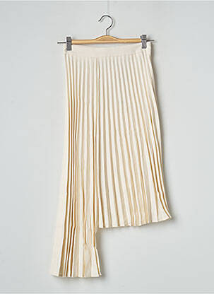 Fustă midi bej NA-KD femeie