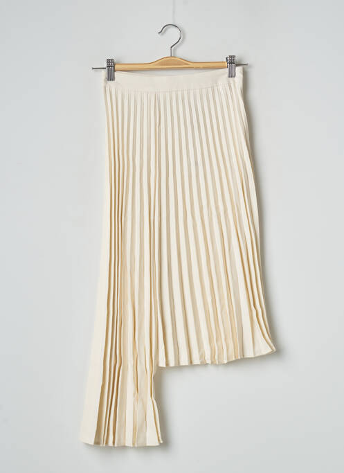 Fustă midi bej NA-KD femeie