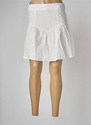 Fustă scurtă alb GRACE & MILA femeie