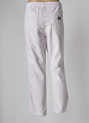 Pantalon drept alb OBEY femeie