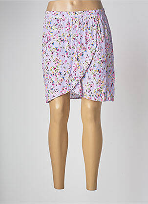 Fustă scurtă violet GRACE & MILA femeie