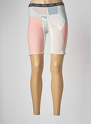 Șort portocaliu OBEY femeie