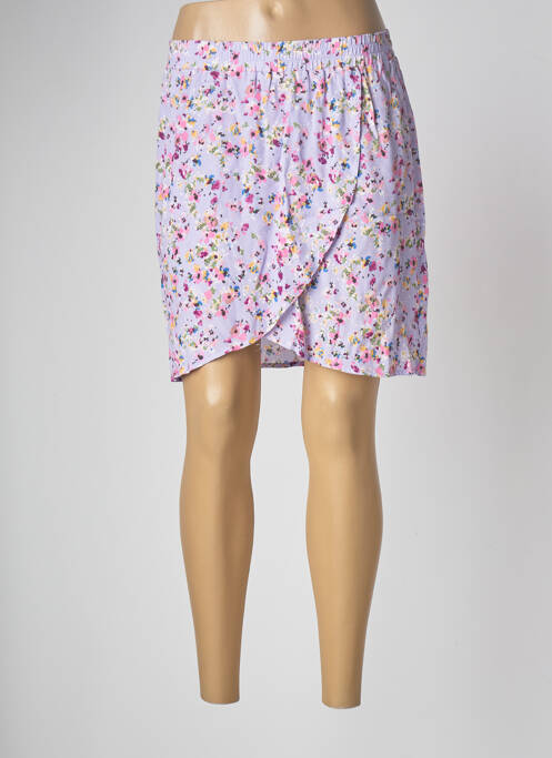 Fustă scurtă violet GRACE & MILA femeie